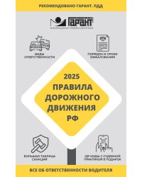 Правила дорожного движения Российской Федерации на 2025 год. Все об ответственности водителя