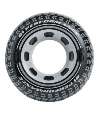 Круг надувной для плавания с ручками 114 см. Колесо INTEX. Арт. 56268NP