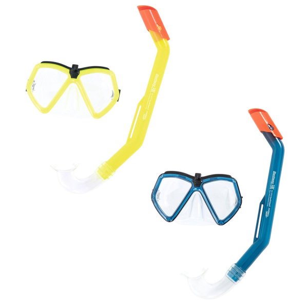 09. Аксессуары для плавания (Рыжий Кот) Набор для ныряния Ever Sea Bestway, от 7 лет (Арт. 24027)