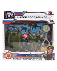 Набор солдатиков с оружием в русс. кор. 25*20*5см Играем вместе в кор.2*36шт