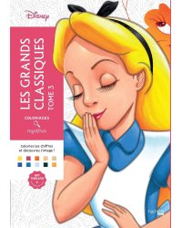 Coloriages mysteres Disney Les grands classiques Tome 3 Раскраска Волшебный мир Диснея Великая классика том 3 /Книги на английском языке
