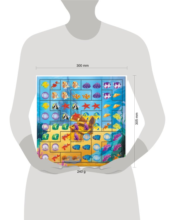 Головоломка с дополненной реальностью. 23 детали. В океане. 30х30,5 см. ГЕОДОМ