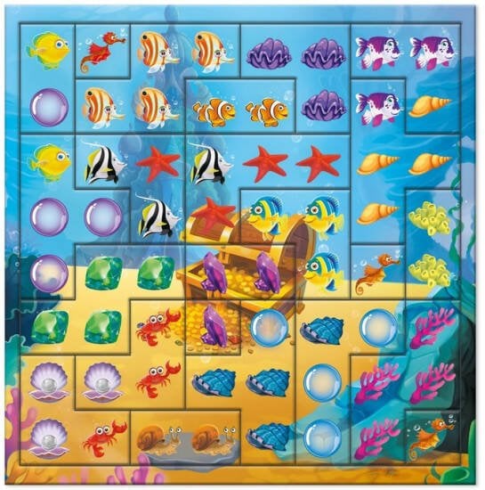 Головоломка с дополненной реальностью. 23 детали. В океане. 30х30,5 см. ГЕОДОМ