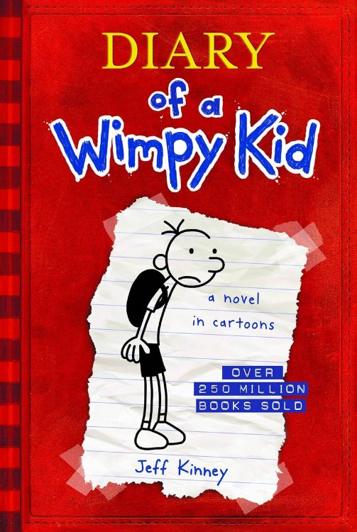 Зарубежная литература (Penguin) Diary of a wimpy kid (Jeff Kinney) Дневник слабака (Джефф Кинни) /Книги на английском языке