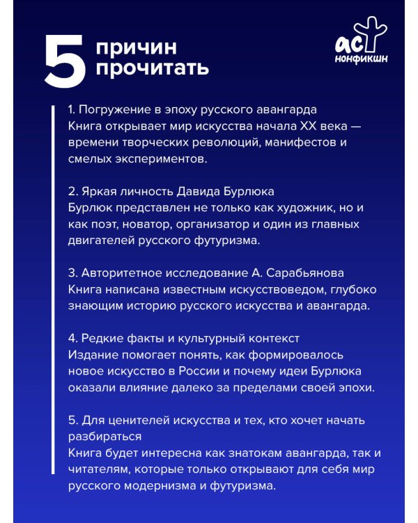 Дополнительное изображение книги «Давид Бурлюк в России»