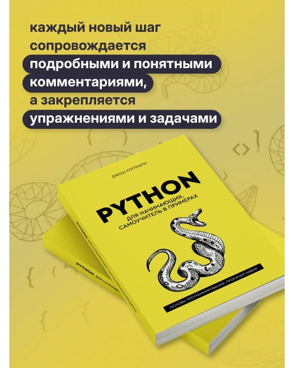 Дополнительное изображение книги «Python для начинающих. Самоучитель в примерах»