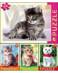 ПАЗЛЫ 54 элемента. КОТЯТА другой стандарт (Арт. П54-3663)