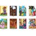 Coloriages mysteres Disney Love Stories раскраска Волшебный мир Диснея Любовные истории /Книги на английском языке