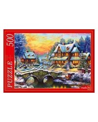 ПАЗЛЫ 500 элементов. Ф500-5138 СНЕЖНЫЙ ПЕЙЗАЖ