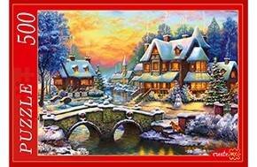 ПАЗЛЫ 500 элементов. Ф500-5138 СНЕЖНЫЙ ПЕЙЗАЖ
