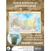 Карта в пластике Политическая карта мира. Федеративное устройство России А0 (в новых границах)