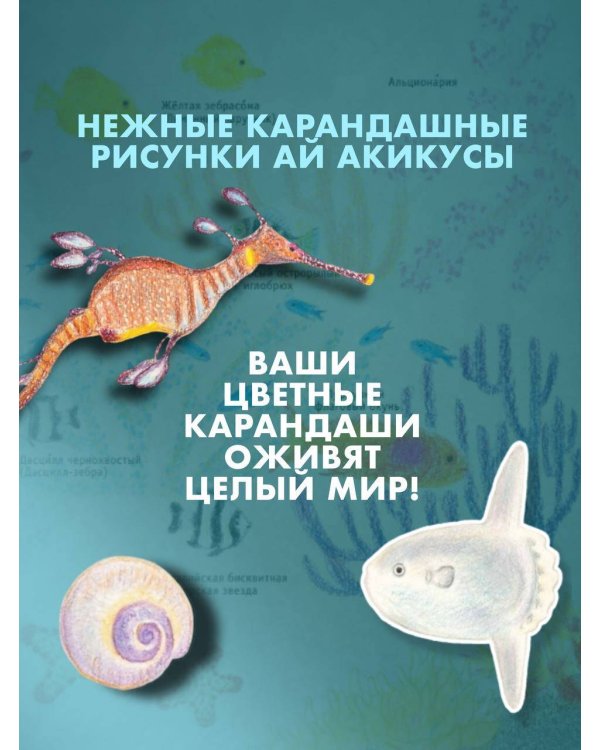 Рисуем милых водных животных