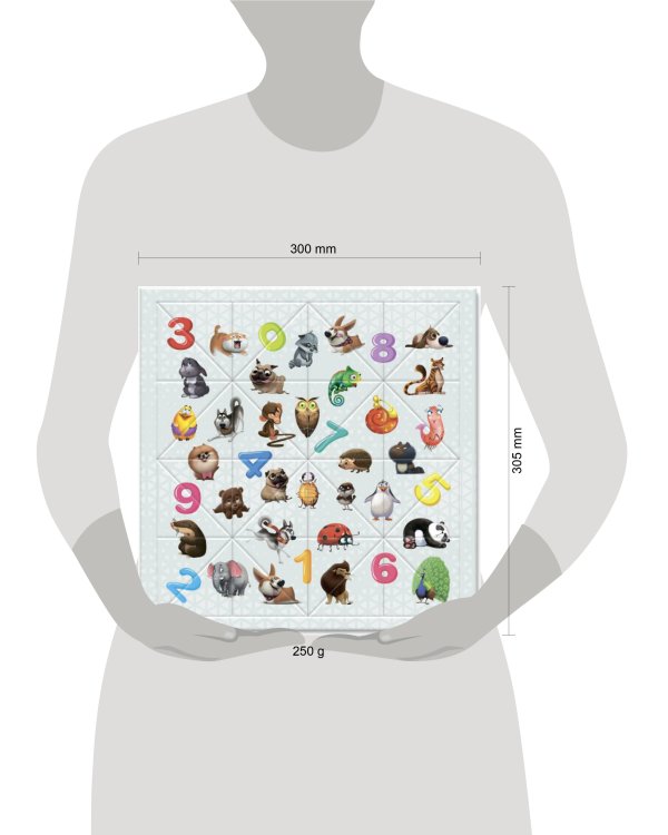 Головоломка с дополненной реальностью. 32 детали. Животные. 30х30,5 см. ГЕОДОМ