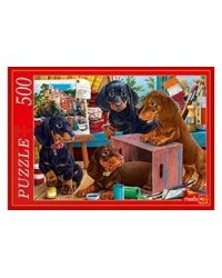 ПАЗЛЫ 500 элементов. Ф500-5145 ЩЕНКИ ТАКСЫ