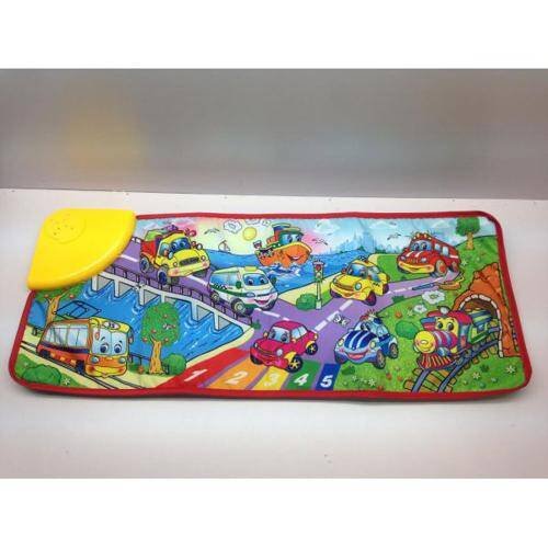 РАЗВИВАЮЩИЙ КОВРИК "УМКА" "ВИДЫ ТРАНСПОРТА" В РУСС. КОР. в кор.2*18шт