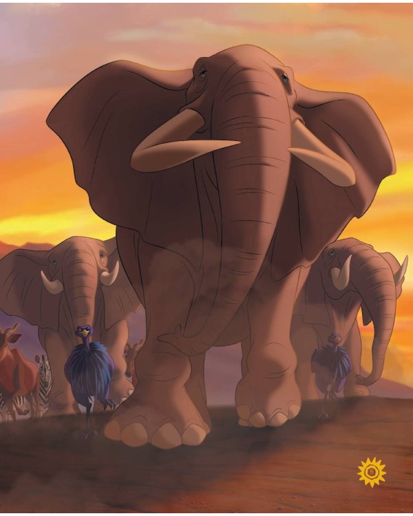 Король Лев. Путь короля. Книга для чтения (с классическими иллюстрациями)