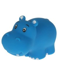 Игрушка для ванны бегемотик 1 шт. в сетке КАПИТОШКА в кор.100шт