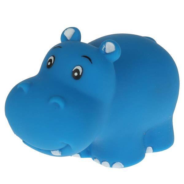 Игрушка для ванны бегемотик 1 шт. в сетке КАПИТОШКА в кор.100шт