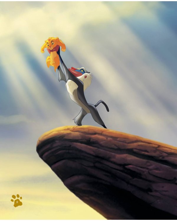 Король Лев. Путь короля. Книга для чтения (с классическими иллюстрациями)