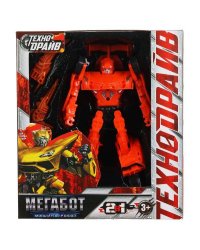 РОБОТ ТРАНСФОРМИРУЮЩИЙСЯ В РУСС. КОР. ТЕХНОДРАЙВ в кор.2*48шт