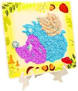 Лето, спорт (Юнитойс) Шариковый пластилин-мозаика "Ёжик"