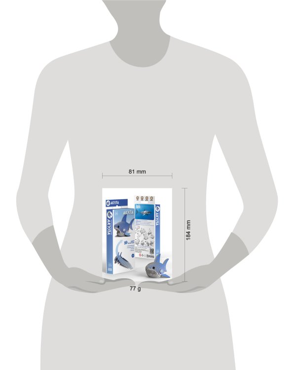 Настольная игра «Набор из картона "Акула"