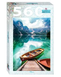 Мозаика "puzzle" 560 "Италия. Озеро Брайес"
