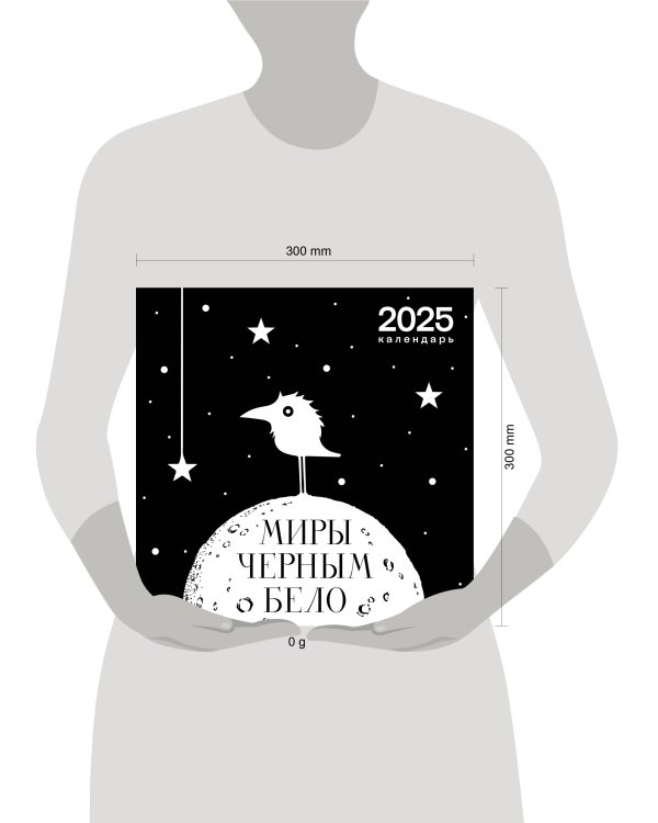 Арт-календарь 2025. Миры «Черным-бело»