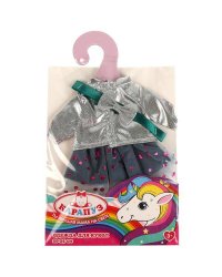 Одежда для кукол 20-25 см, на плечиках в пакете КАРАПУЗ в кор.96шт