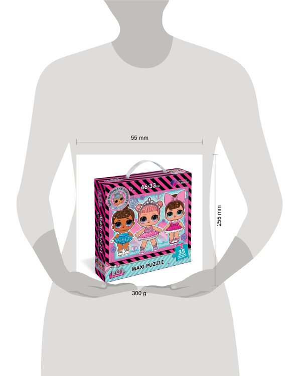 L.O.L. Пазл МАКСИ, 35 элементов