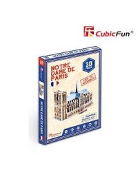 3D пазл Нотр-Дам-де-Пари, 39 деталей