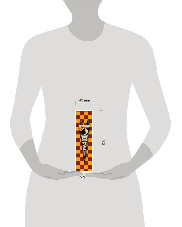 Гарри Поттер. Закладка с резинкой. Флаг (Хогвартс)