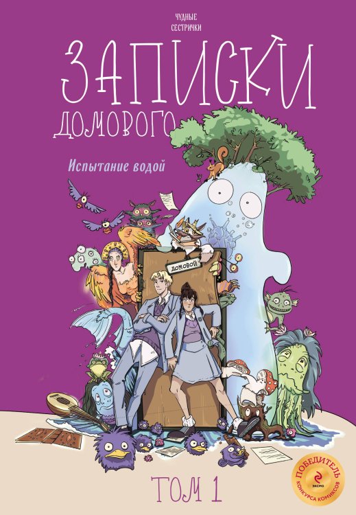 По ту сторону заколдованной реки. Комиксы в жанре фэнтези Записки домового. Том 1. Испытание водой