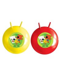 МЯЧ "ИГРАЕМ ВМЕСТЕ" "МИМИМИШКИ" 45СМ С РОЖКАМИ, В АССОРТ. В РУСС. КОР. в кор.24шт