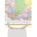 Федеративное устройство России. Физическая карта России А0 (в новых границах)