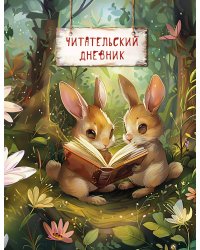 Читательский дневник. Волшебный лес. Зайчик (32 л, мягкая обложка)