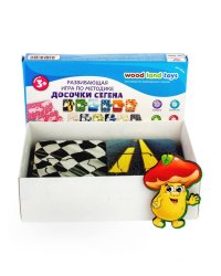 Развивающая игра по методике «Досочки Сегена.Транспорт», 068211