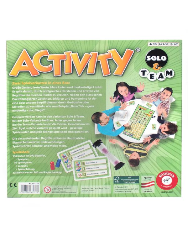 Activity "Соло и Команды"