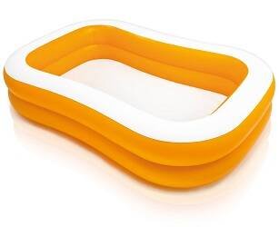 Бассейн надувной 163x107x46 см. Прямоугольный овальный INTEX (в коробке) Арт. 57181NP