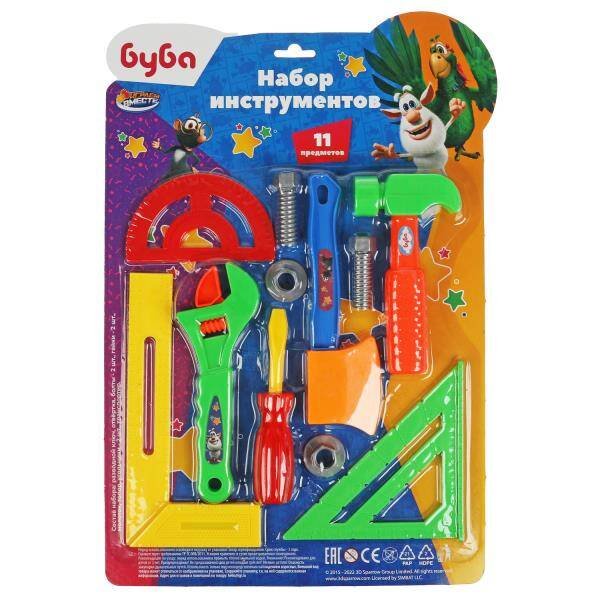 ИНСТРУМЕНТЫ (Умка) Набор инструментов БУБА блист.29*42,5*4см ИГРАЕМ ВМЕСТЕ в кор.2*60шт