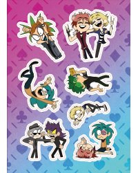 Лист Стикеров "13 Карт. Концерт. Земля Королей"