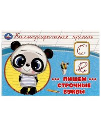 Пишем строчные буквы. Каллиграфическая пропись.  205х140 мм. Скрепка. 16 стр. Умка в кор.50шт