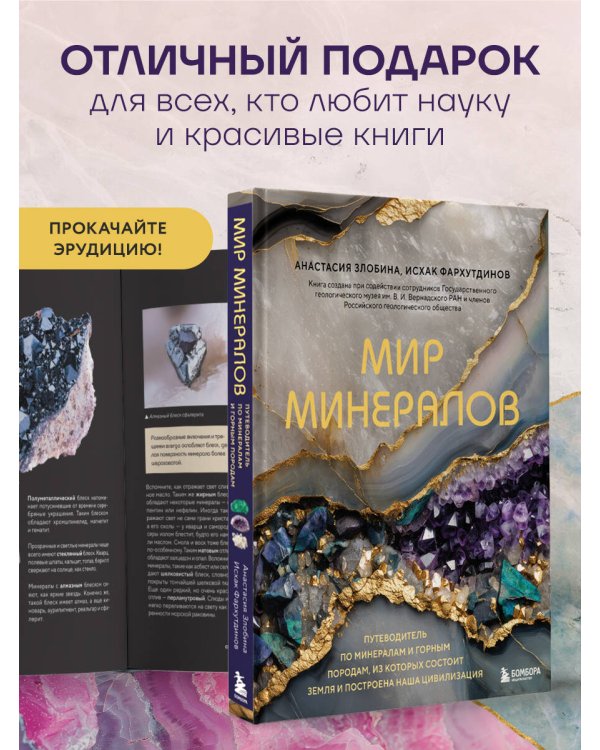Мир минералов. Путеводитель по минералам и горным породам, из которых состоит Земля и построена наша цивилизация