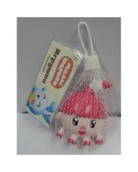 Игрушки пластизоль для купания "Играем вместе" Малышарики Нюшенька в сетке (русс. уп.) в кор.100шт