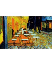 Кардхолдер. Винсент Ван Гог. Ночное кафе (в форме книжки, 215х65 мм)