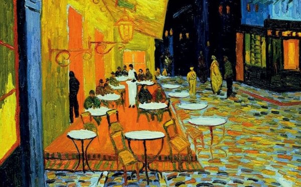 Коллекция Винсент Ван Гог Кардхолдер. Винсент Ван Гог. Ночное кафе (в форме книжки, 215х65 мм)