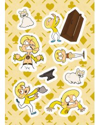 Лист Стикеров "13 Карт. Феликс. Земля Королей"