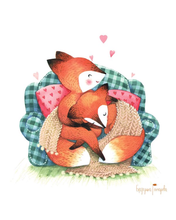 Год нежности друг к другу. Настенный календарь на 2025 год (300х300)