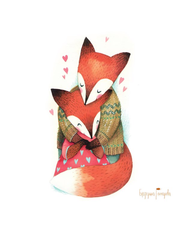 Год нежности друг к другу. Настенный календарь на 2025 год (300х300)