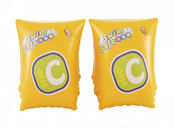Нарукавники для плавания Swim Safe, ступень С 25 х 15 см Bestway (Арт. 32033)